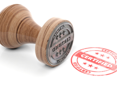 Certification Stamp